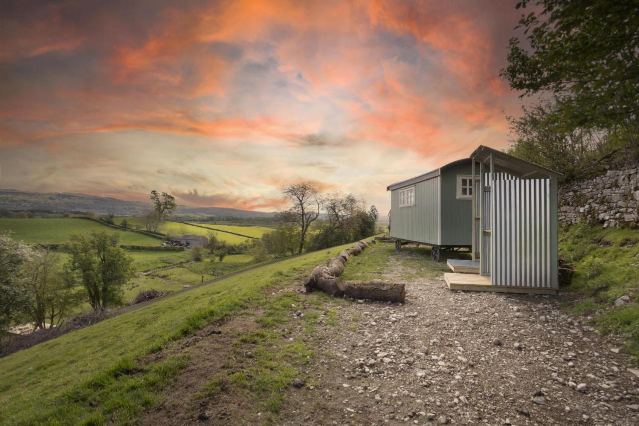 The Heron Shepherds Hut At Lyth Valley Brigsteer Esterno foto