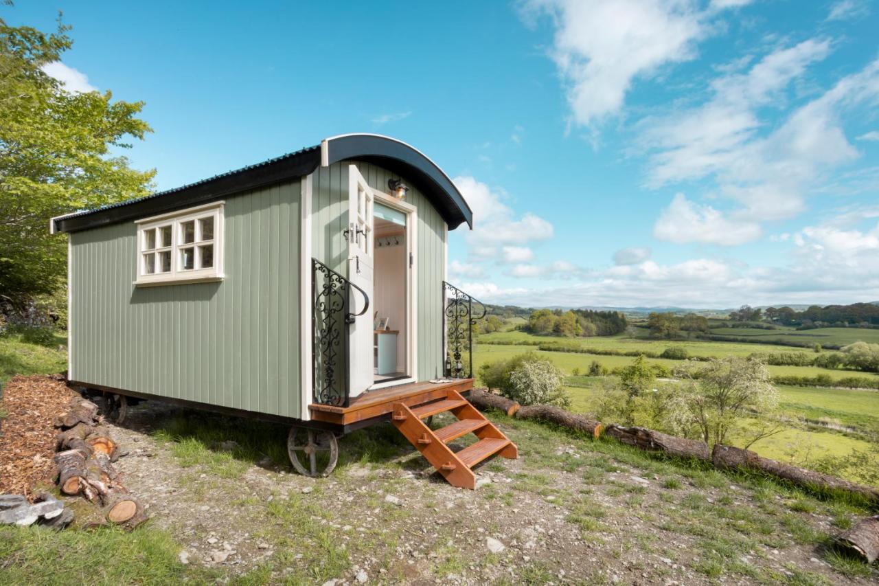 The Heron Shepherds Hut At Lyth Valley Brigsteer Esterno foto