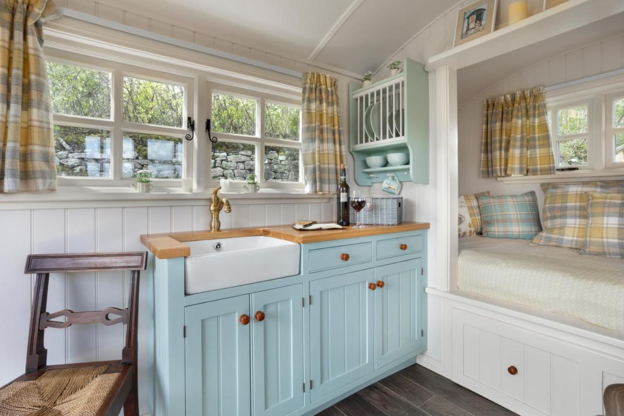 The Heron Shepherds Hut At Lyth Valley Brigsteer Esterno foto