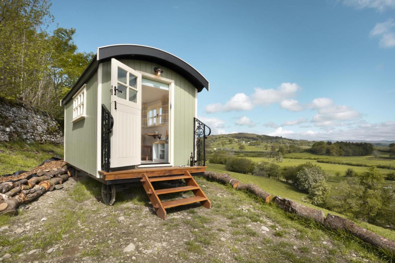 The Heron Shepherds Hut At Lyth Valley Brigsteer Esterno foto
